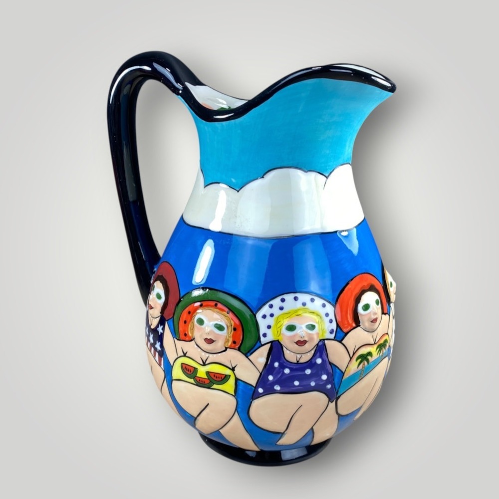 Westland Funseekers Big Day at the Beach Pitcher Janice Joplin 2004 Y2K